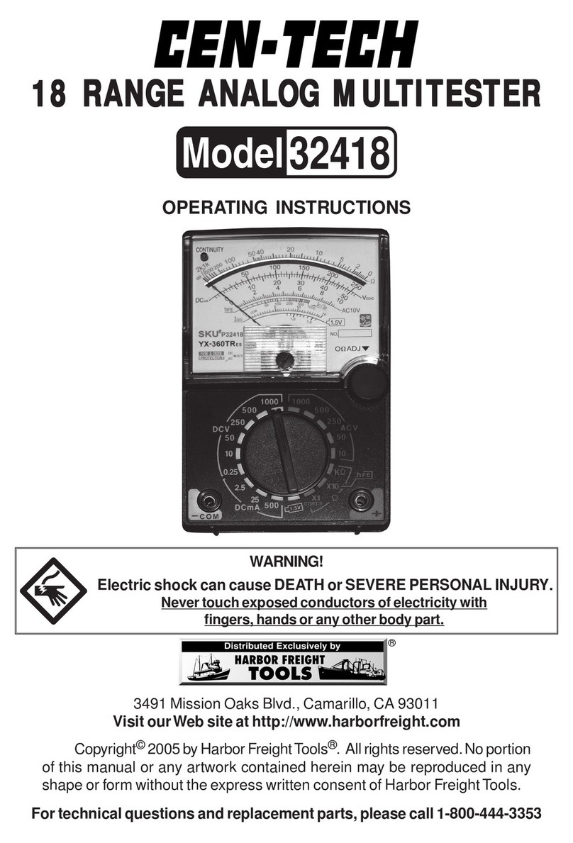 Centech 32418 operating instructions