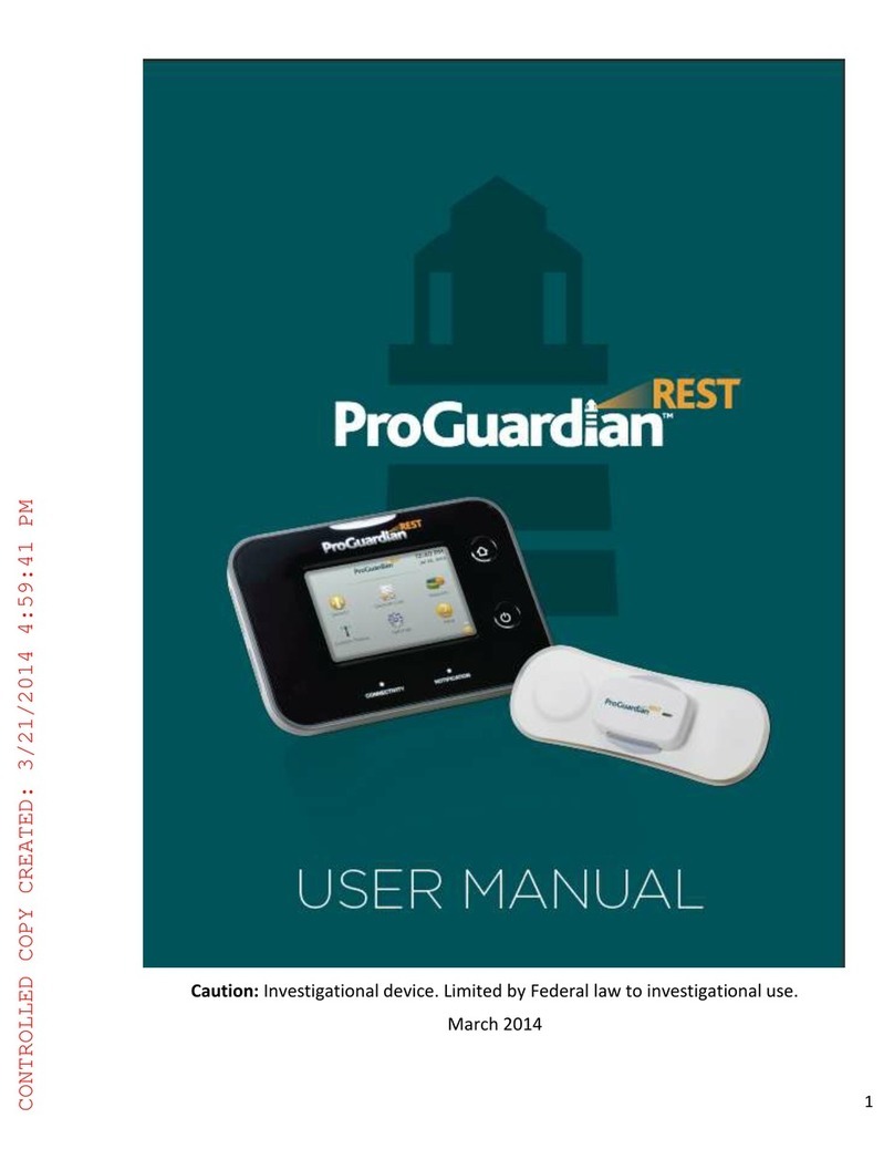Cyberonics ProGuardianREST user manual