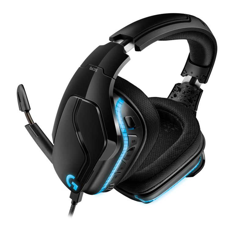 Logitech G635 User manual