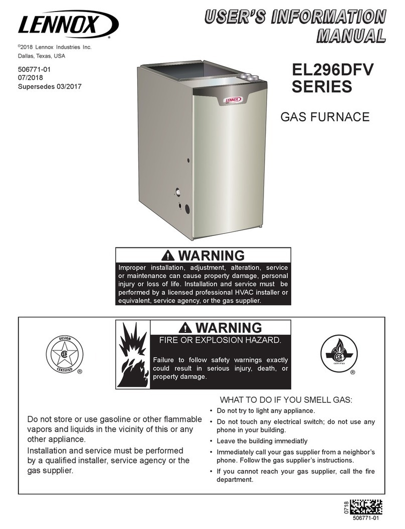 Lennox EL296DFV SERIES Guide