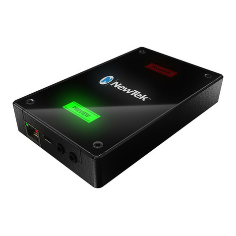 NewTek Connect Spark Pro operating instructions