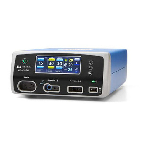 Covidien Valleylab FX8 Series Quick reference guide