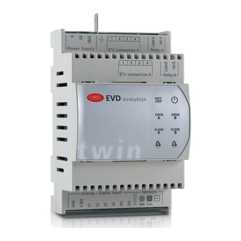 Carel EVD Evolution Twin user manual