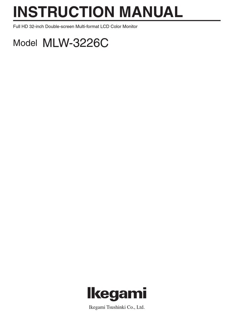 Ikegami MLW-3226C User manual