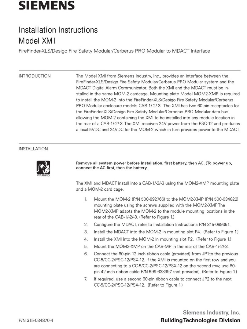 Siemens XMI installation instructions