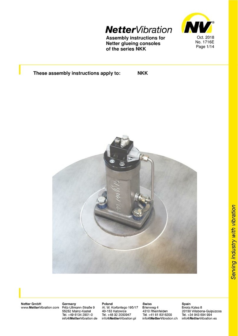 NetterVibration NKK Assembly instructions