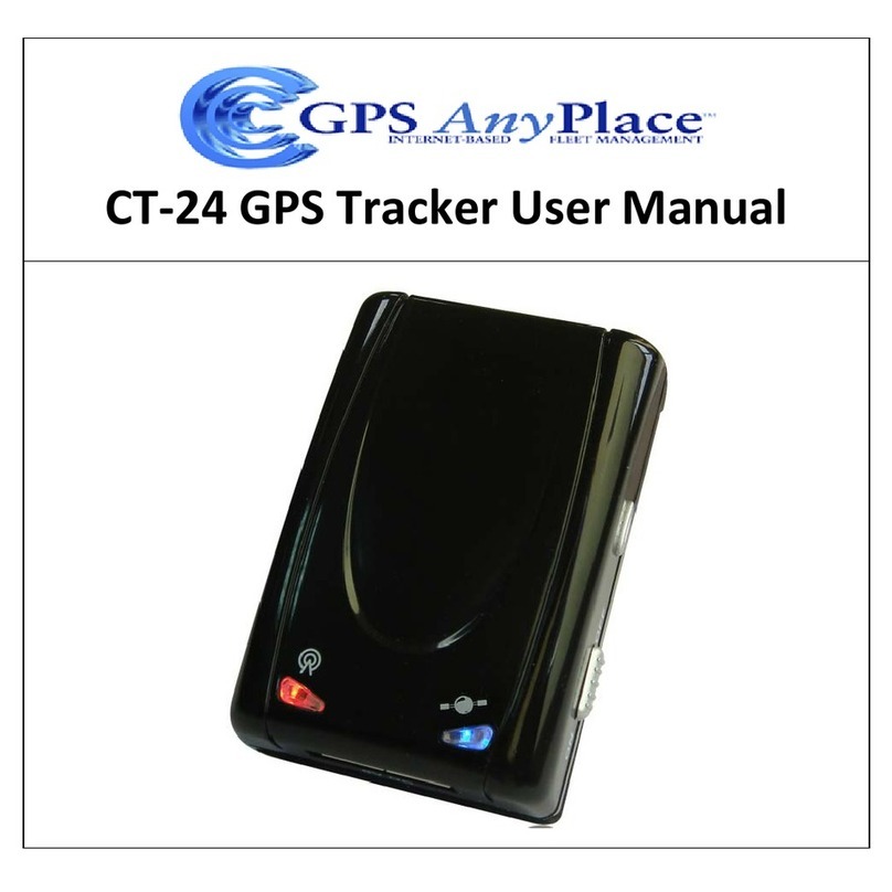GPS ANYPLACE CT-24 User manual