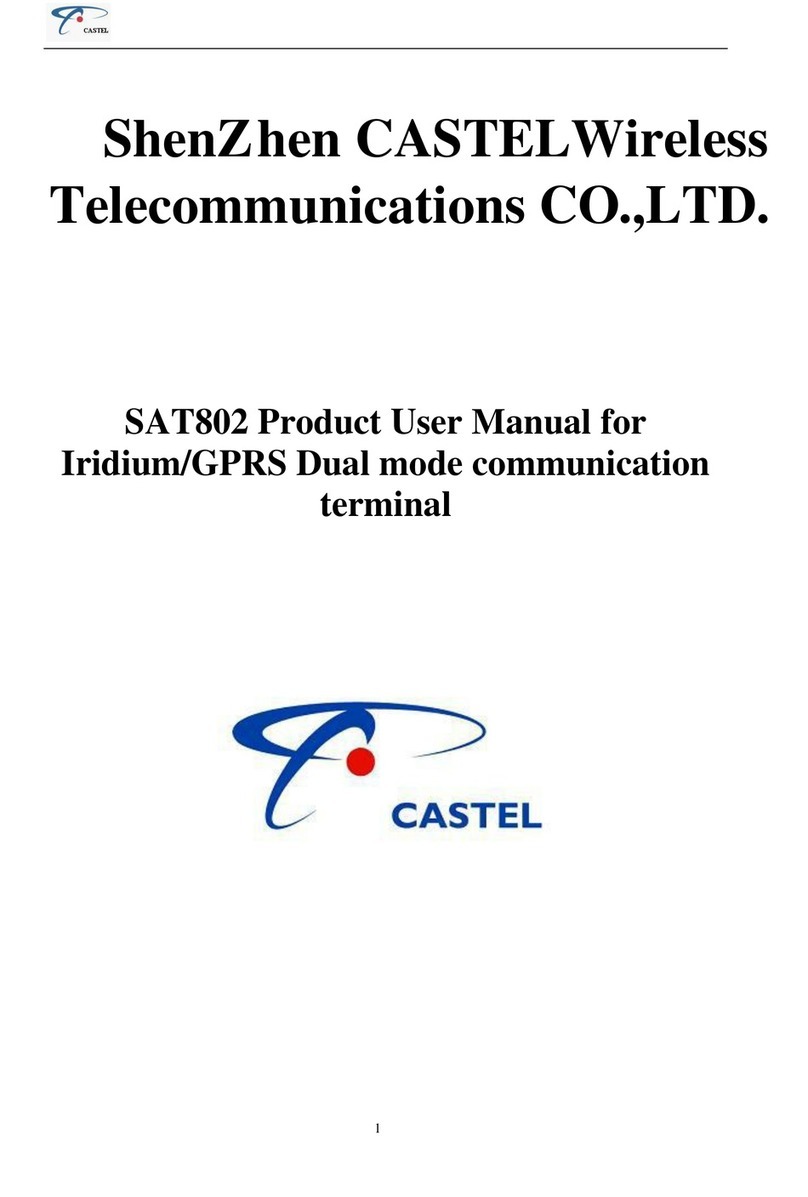Castel SAT802 Product user manual