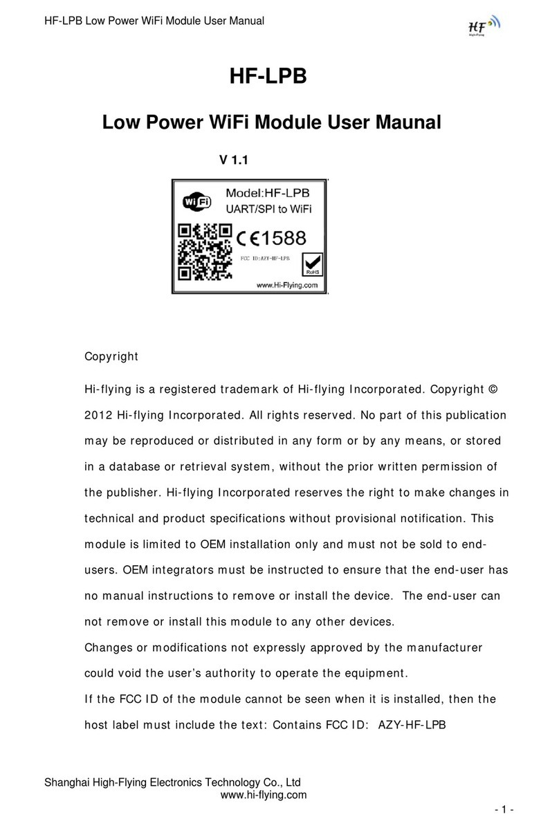 Hi-flying HF-LPB user manual