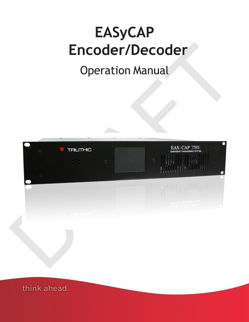 Trilithic EASyCAP C5020 User manual