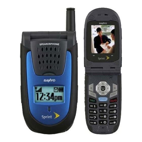 Sanyo Sprint SCP-7000 User manual
