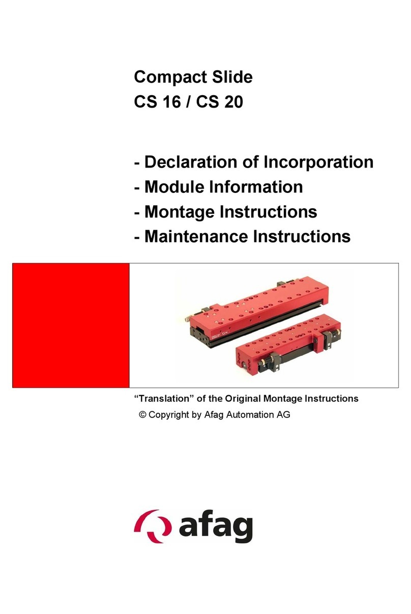 Afag CS 16 manual