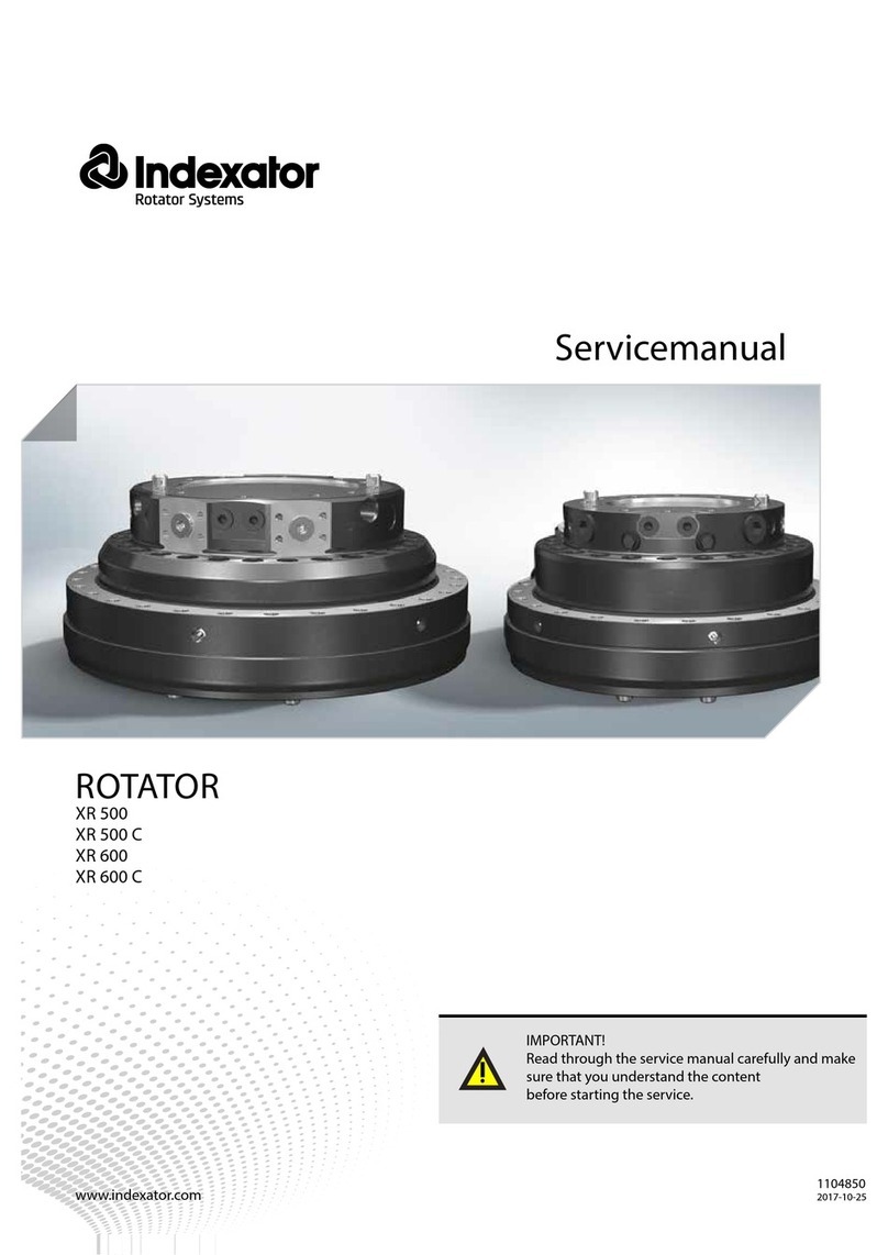 Indexator XR Series Service manual