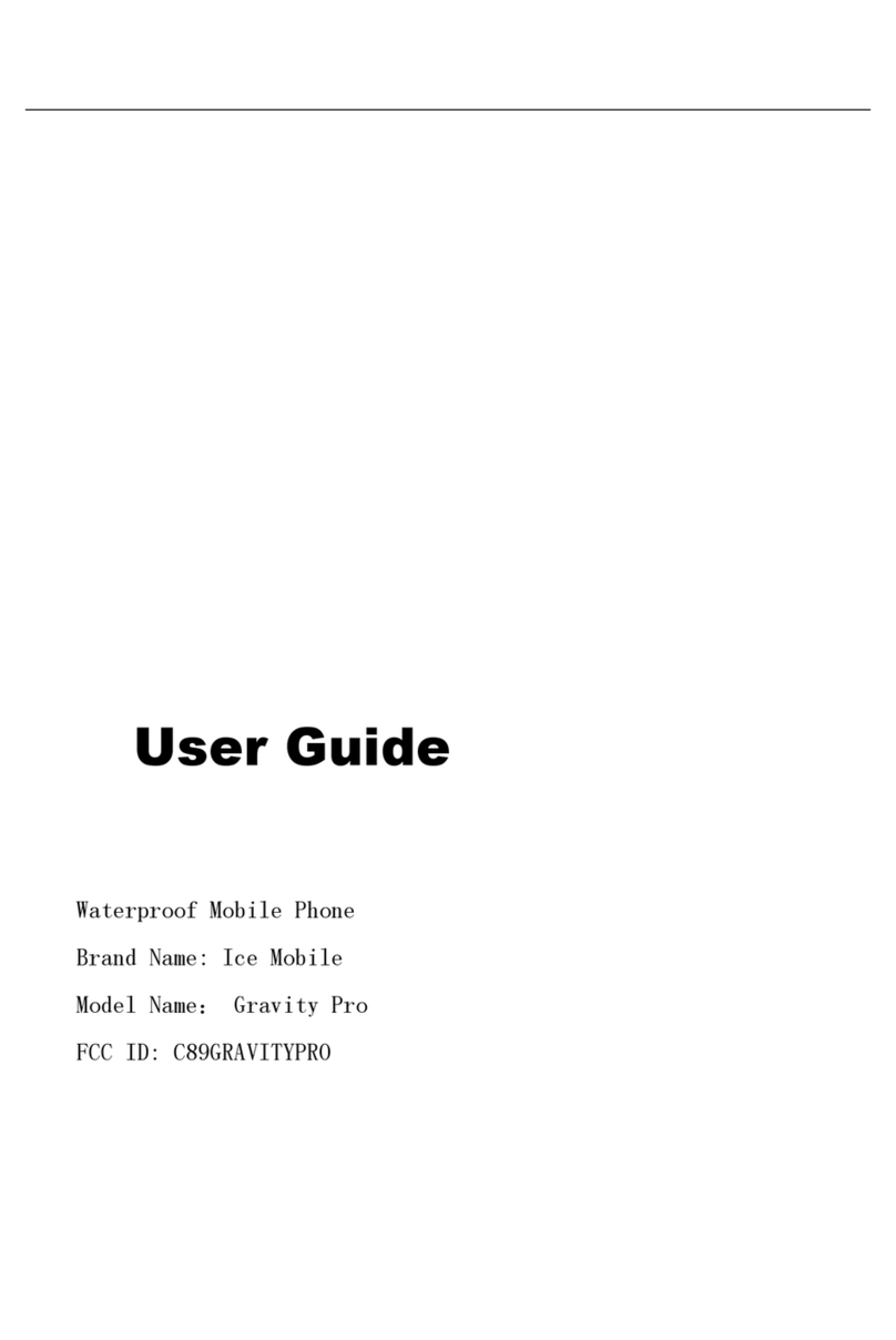 Icemobile Gravity Pro User manual