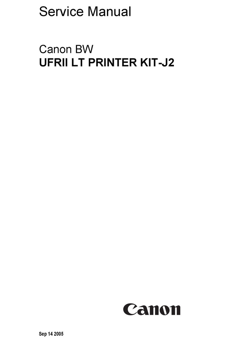 Canon UFRII LT PRINTER KIT-J2 User manual