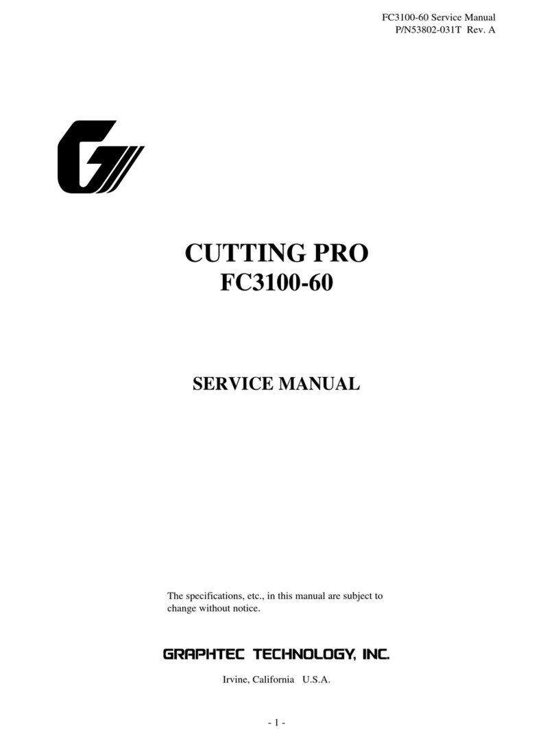 GRAPHTEC CUTTING PRO FC3100-60 User manual