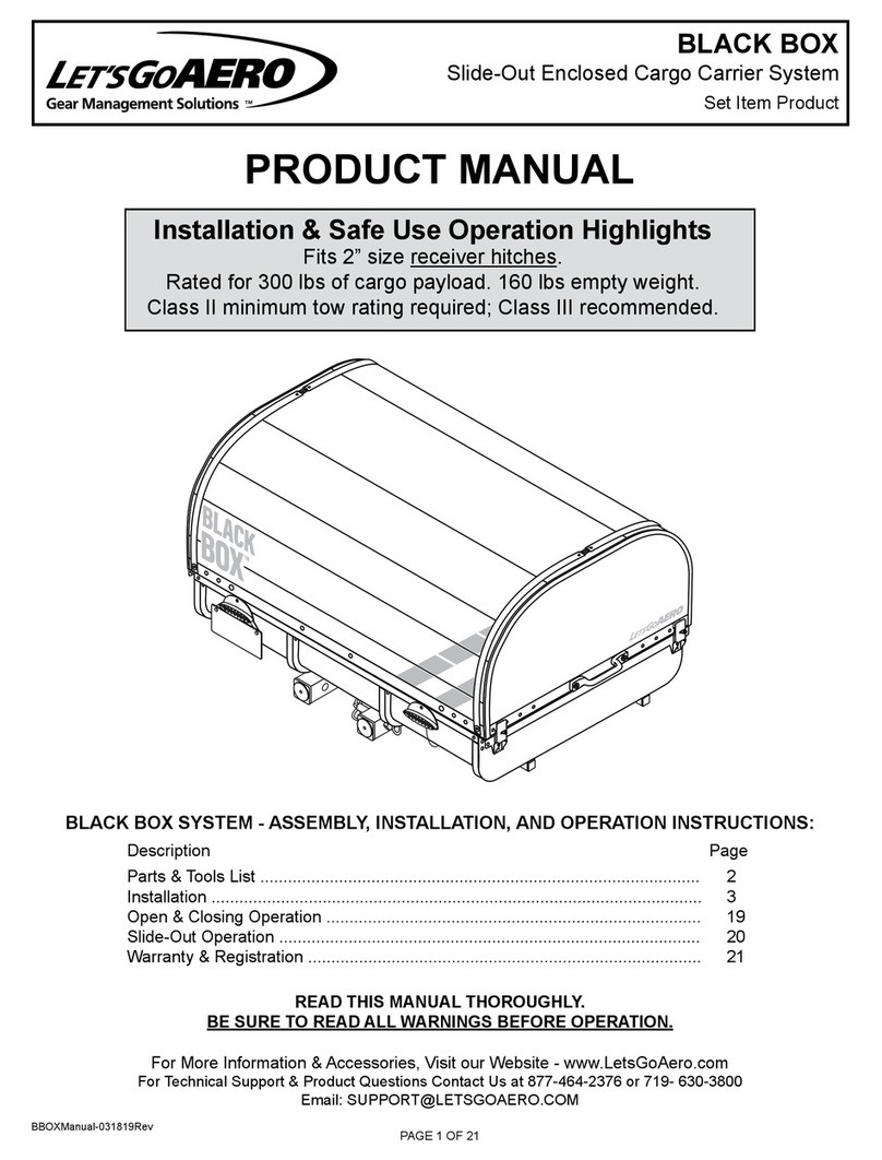 Let's Go Aero BLACK BOX User manual