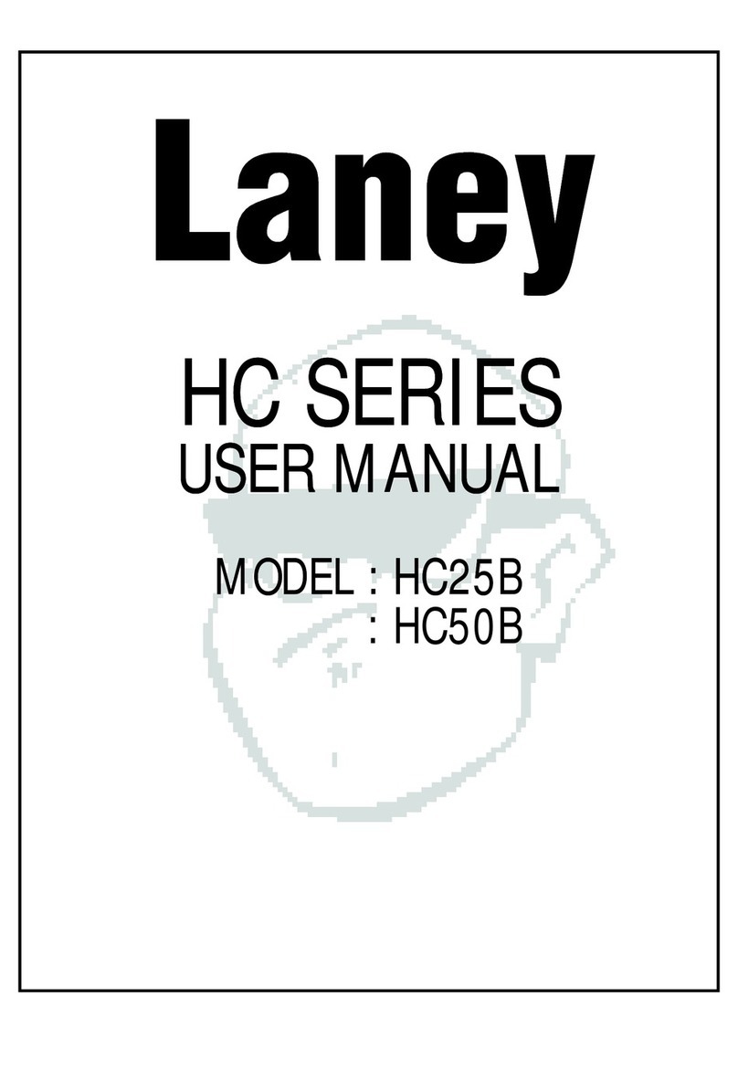 Laney Hardcore Combo HC Series User manual