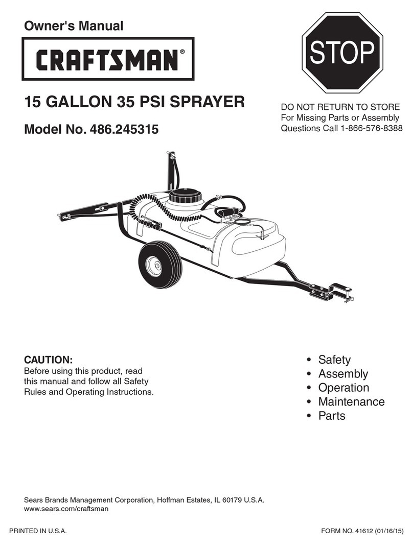 Craftsman 486.245315 owner's manual