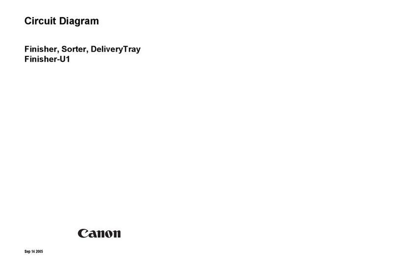 Canon Finisher-U1 Circuit Diagram