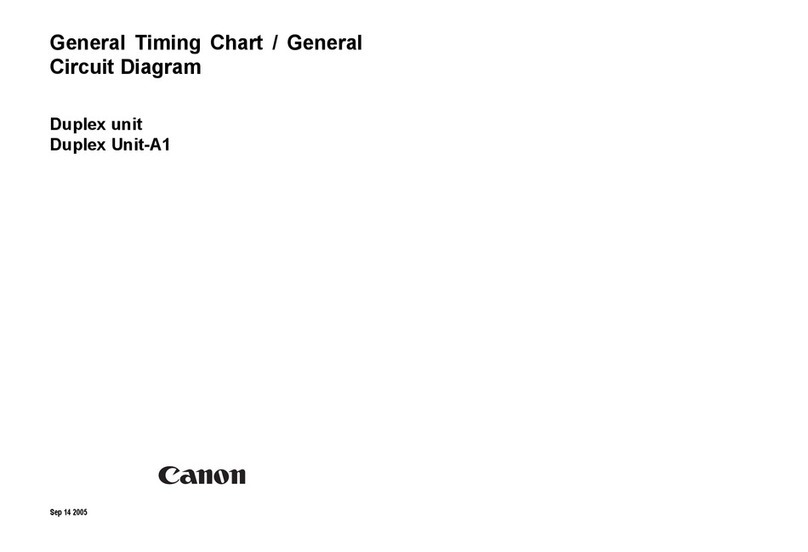 Canon Duplex Unit-A1 Service manual