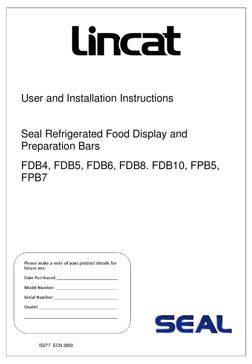 Lincat Seal FDB4 User and installation instructions