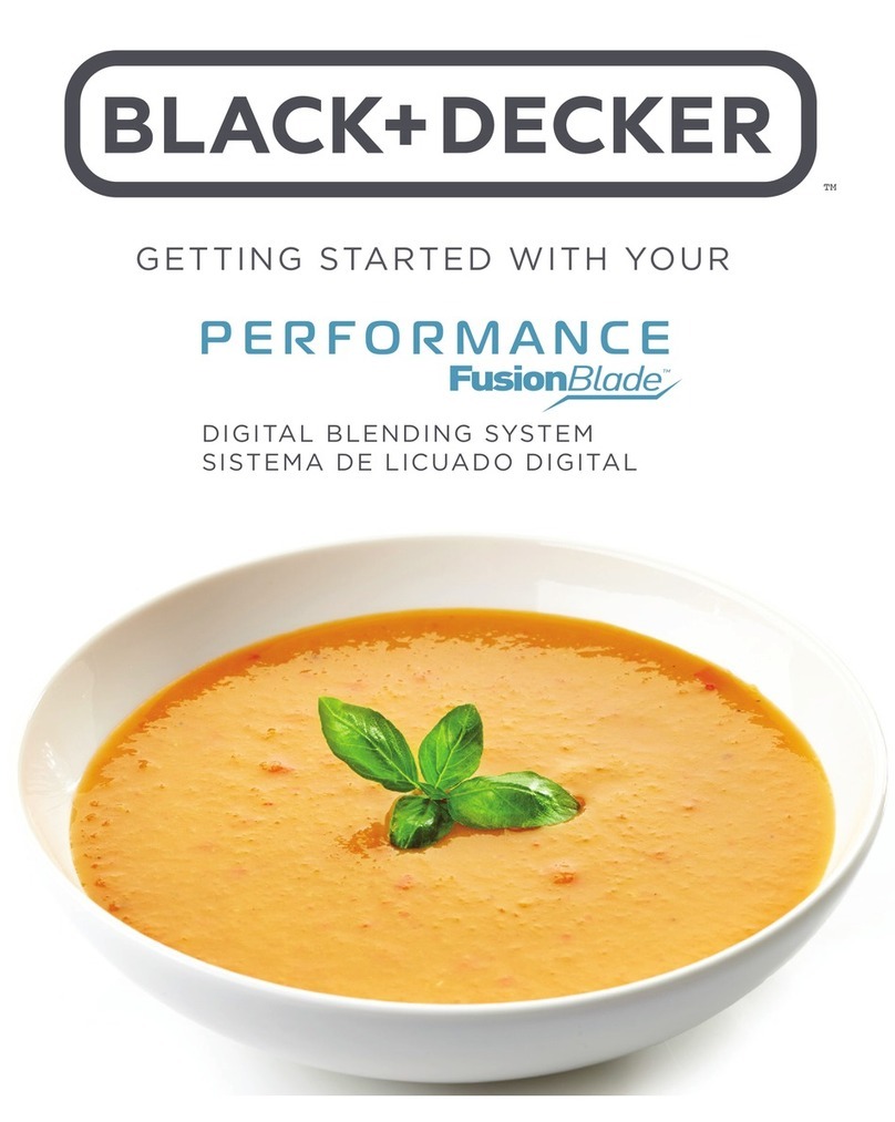 BLACK DECKER Performance FusionBlade Getting started