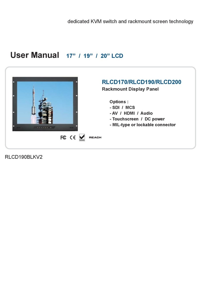 Industrial Automation and Enclosures Inc. RLCD170 User manual