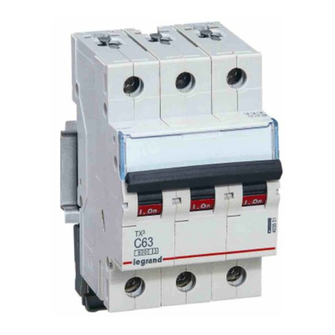 LEGRAND TX3 6000 A User manual