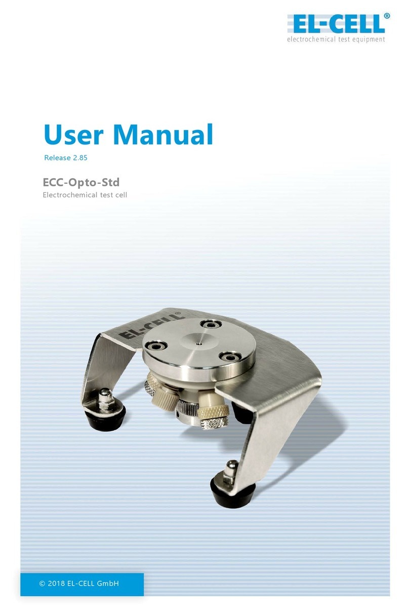 EL-CELL ECC-Opto-Std user manual