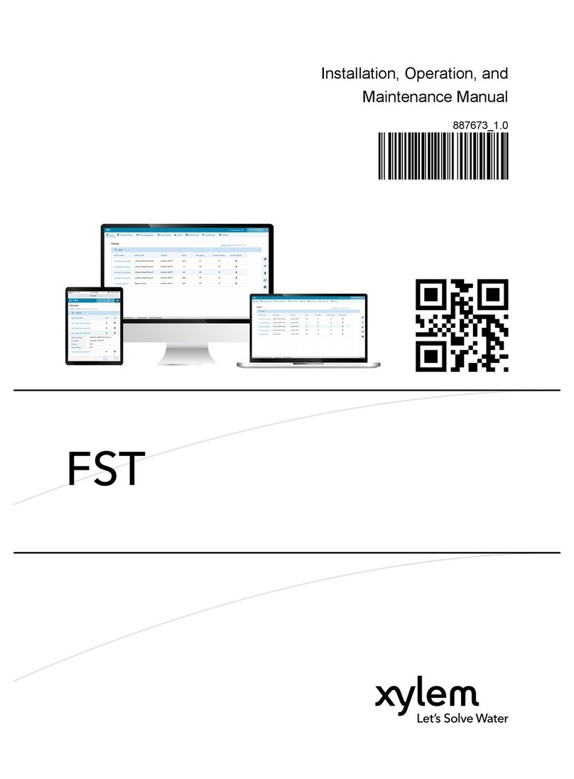 Xylem FST User manual