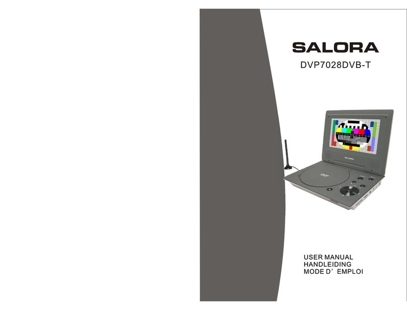 Salora DVP7028DVB-T user manual