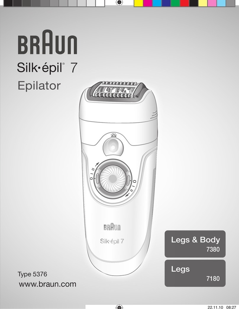 Braun Silk epil 7 7380 Quick guide