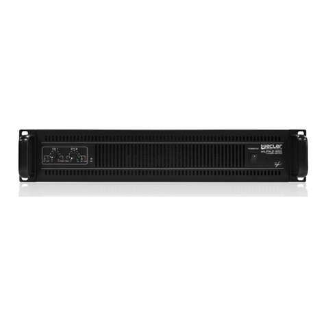 Ecler essentials eLPA Series user manual