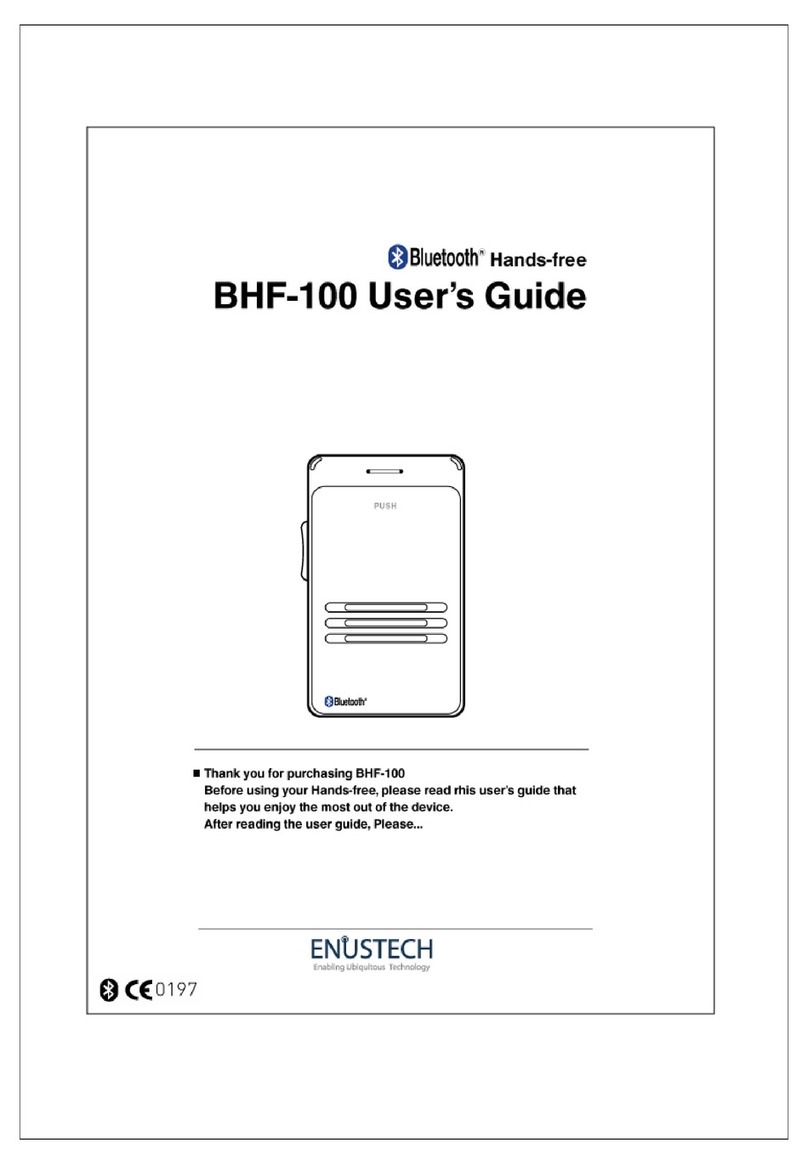 Enustech BHF-100 user guide Enustech BHF-100 user guide