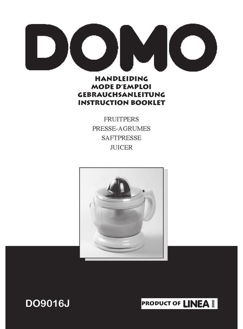Domo DO9016J Instruction booklet