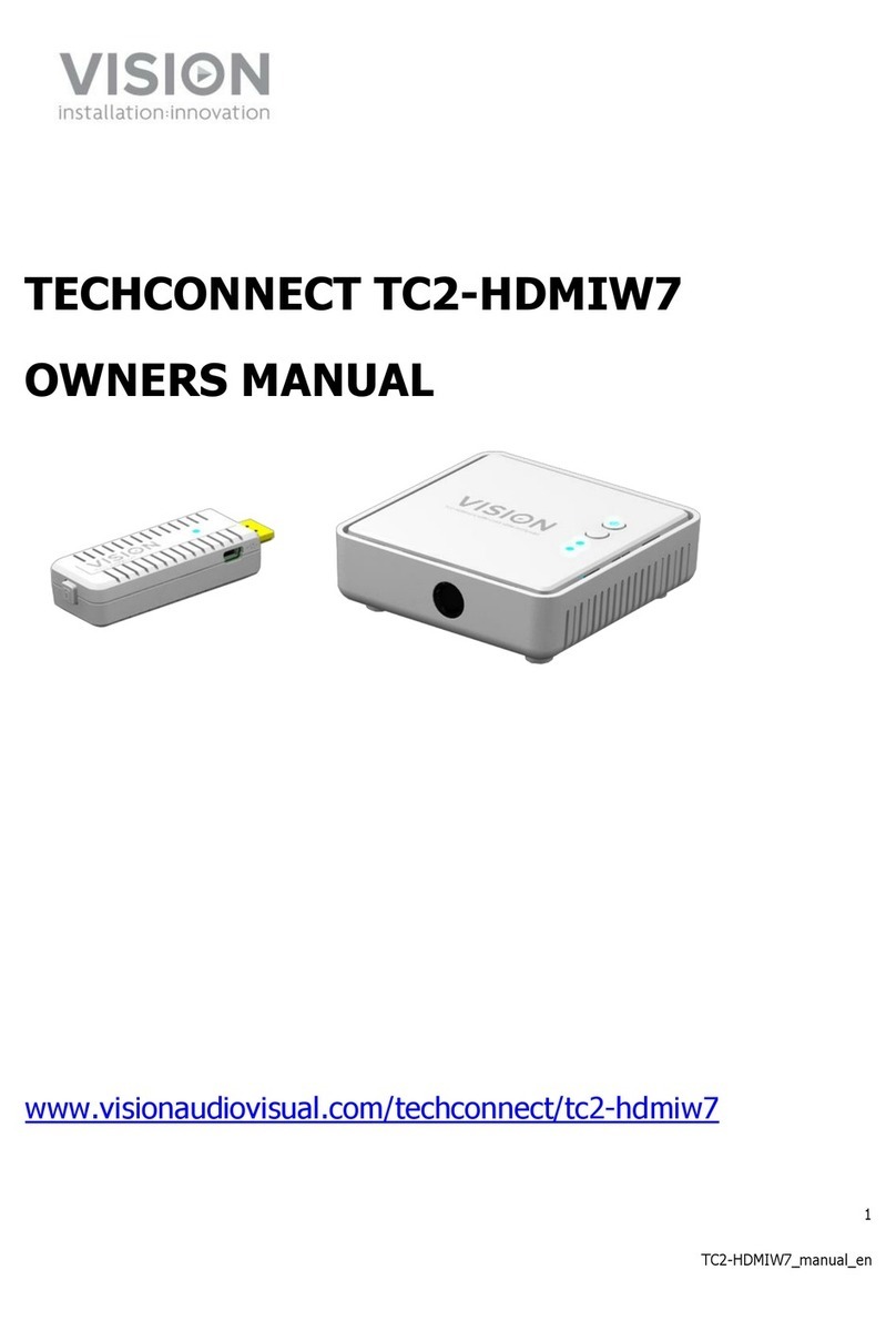 Vision Techconnect TC2-HDMIW7 owner's manual