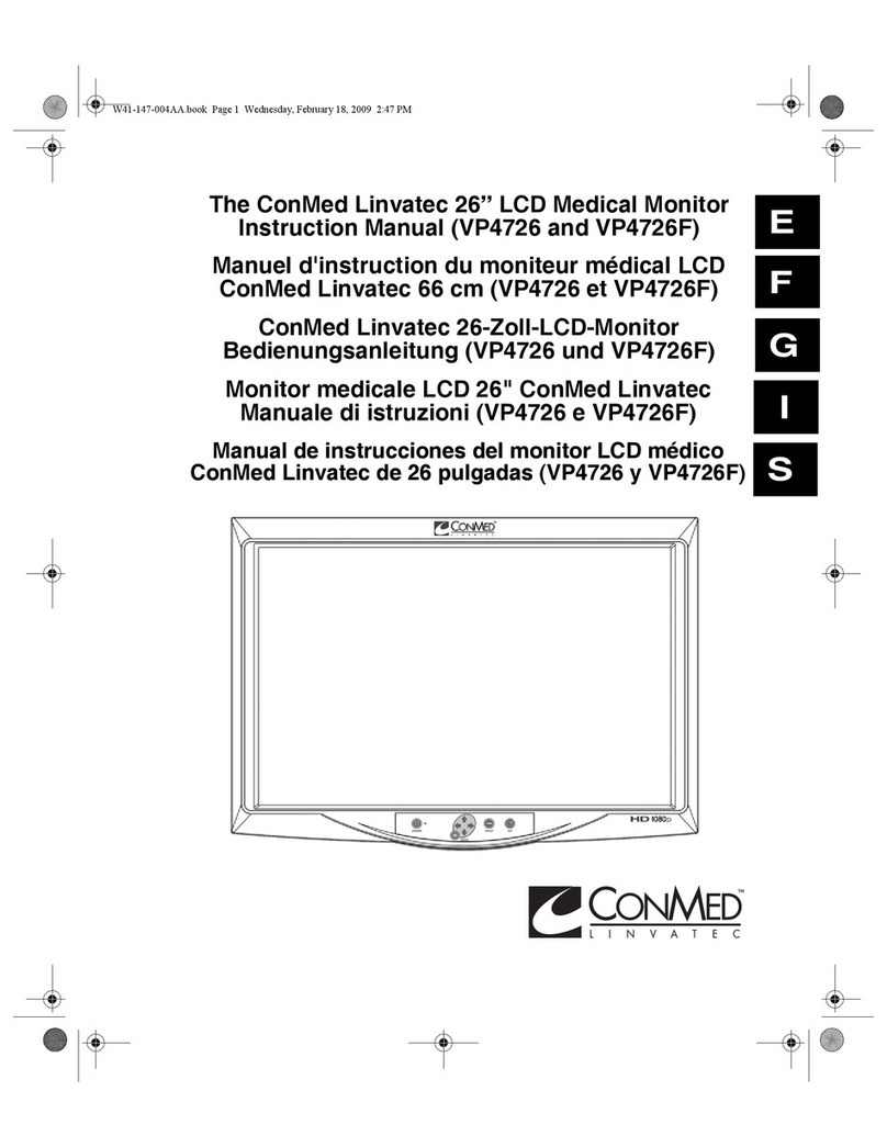 ConMed Linvatec VP4726 User manual