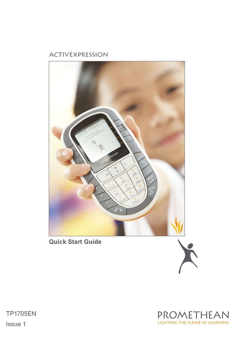 promethean ActivExpression User manual