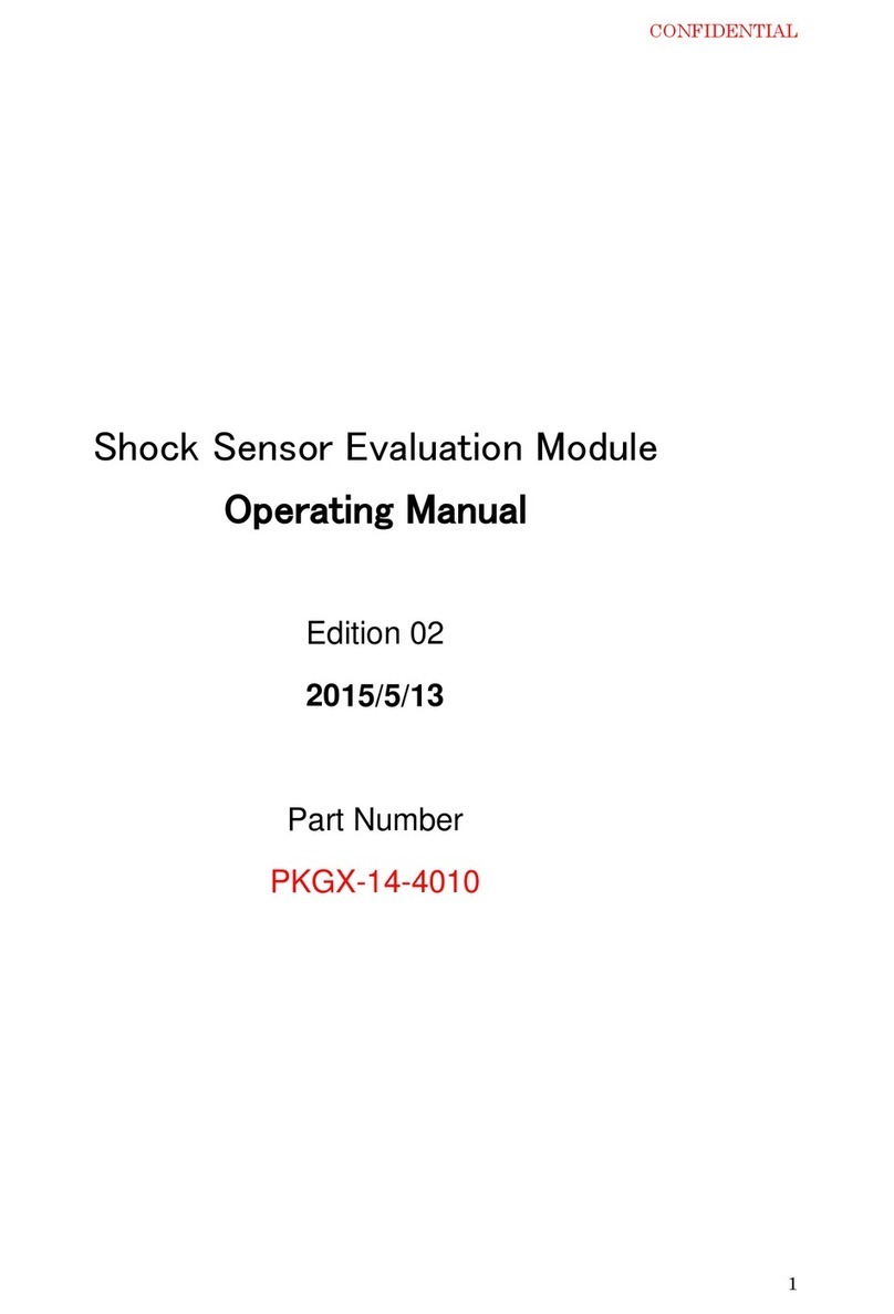 Murata PKGX-14-4010 operating manual