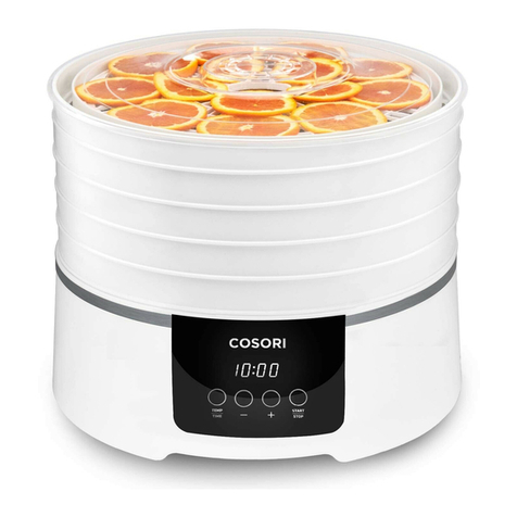Cosori CO165-FD User manual Cosori CO165-FD User manual