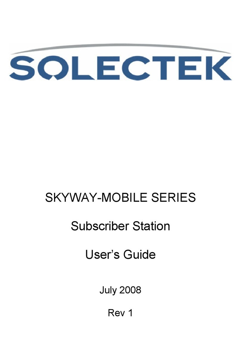 Solectek SKYWAY-MOBILE Series user guide
