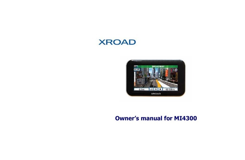 Xroad MI4300 owner's manual