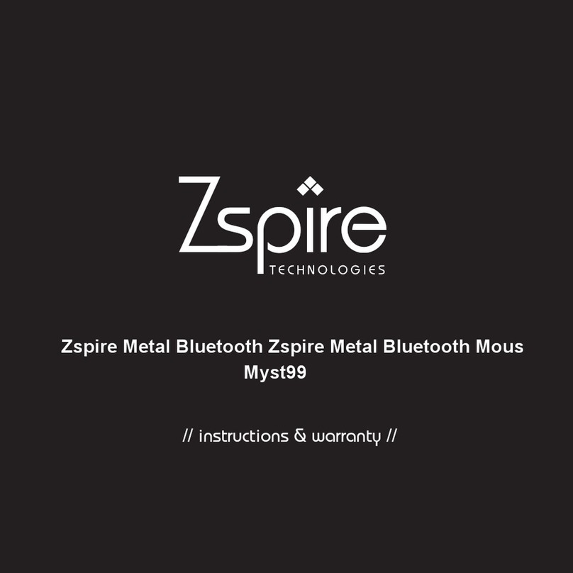 Zspire Myst99 instruction manual