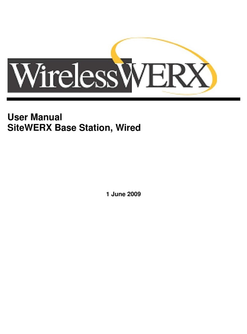 WirelessWERX SiteWERX user manual