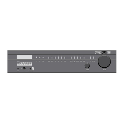 Bryston SP 1 Series User manual
