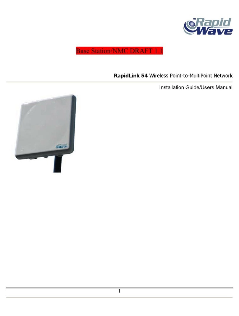 RapidWave RapidLink 54 Installation guide & user manual