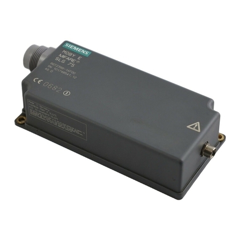 Siemens MOBY series User manual