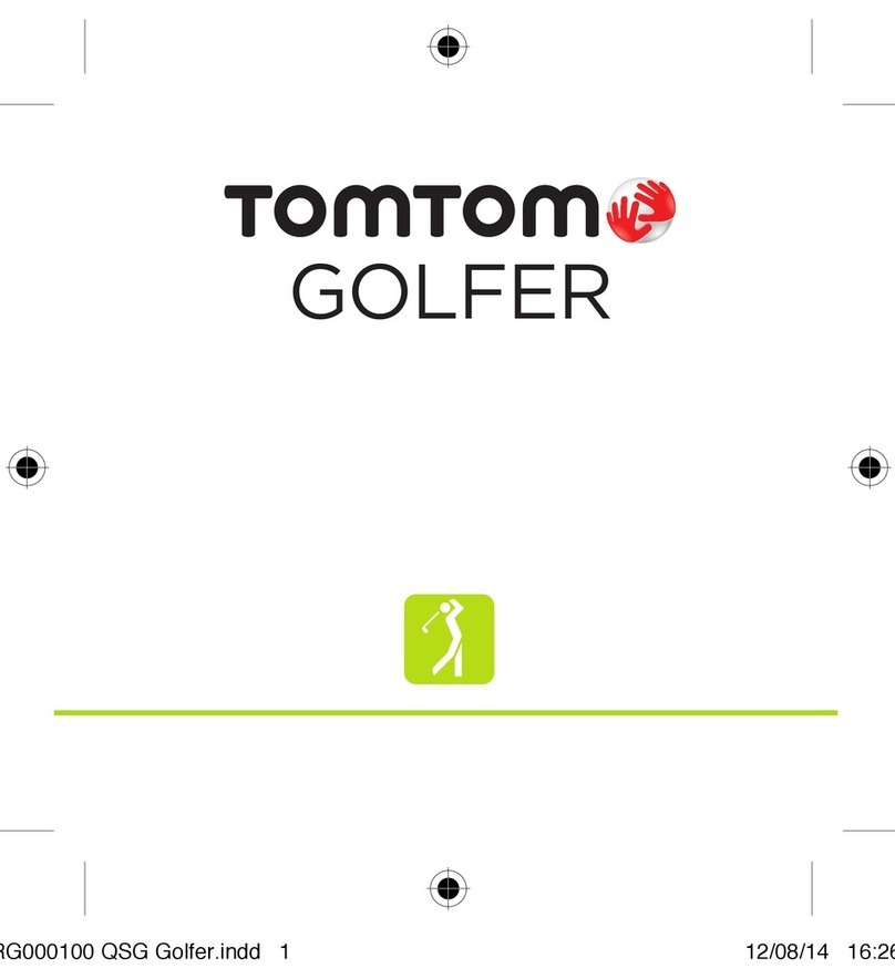 TomTom Golfer user guide