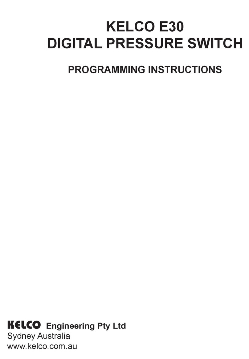 KELCO E30 Installation manual